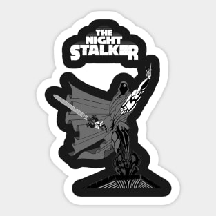 The Night Stalker Carl the Barbarian Sticker